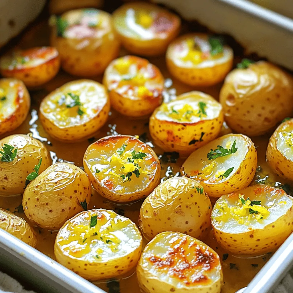 Easy Greek Lemon Potatoes Flavorful and Simple Dish