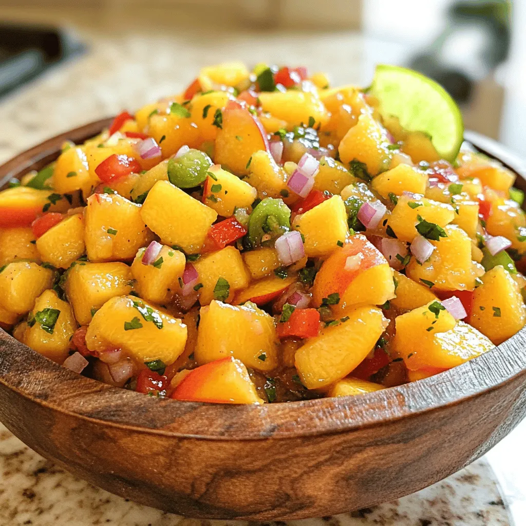 Peach Salsa Fresh and Flavorful Summer Delight