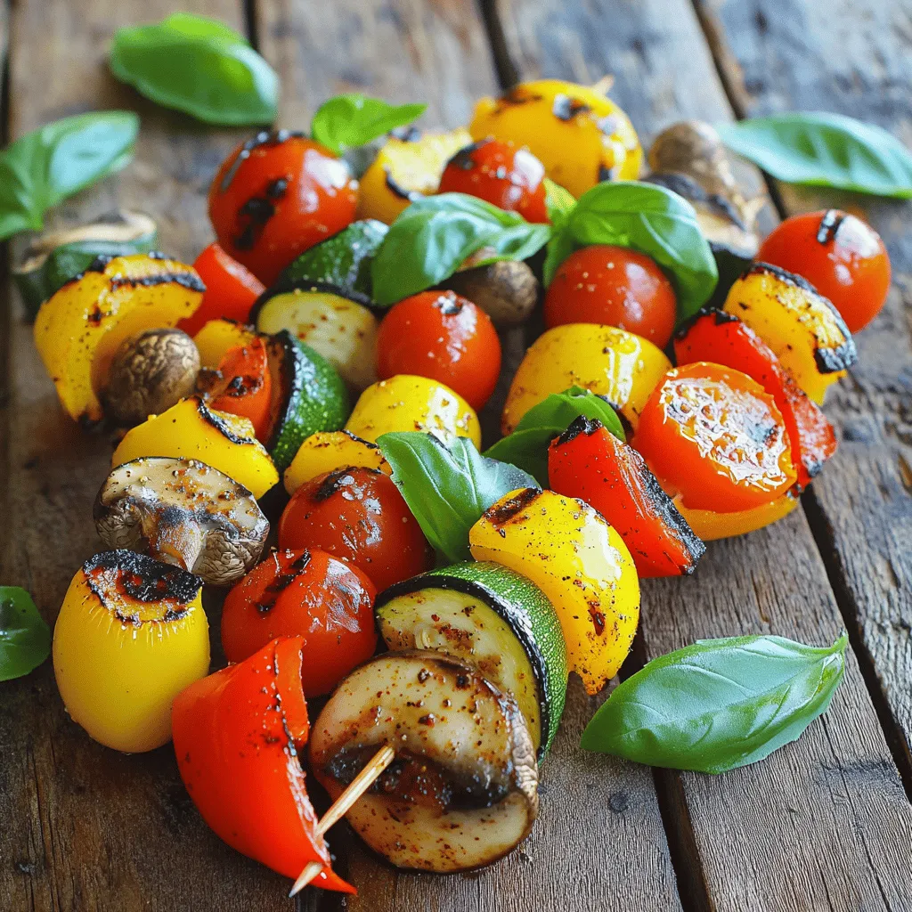 Grilled Veggie Skewers Flavorful and Easy Recipe