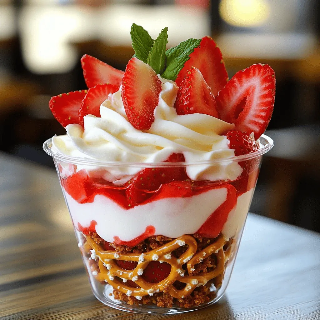 Strawberry Pretzel Salad Delightful and Easy Dessert