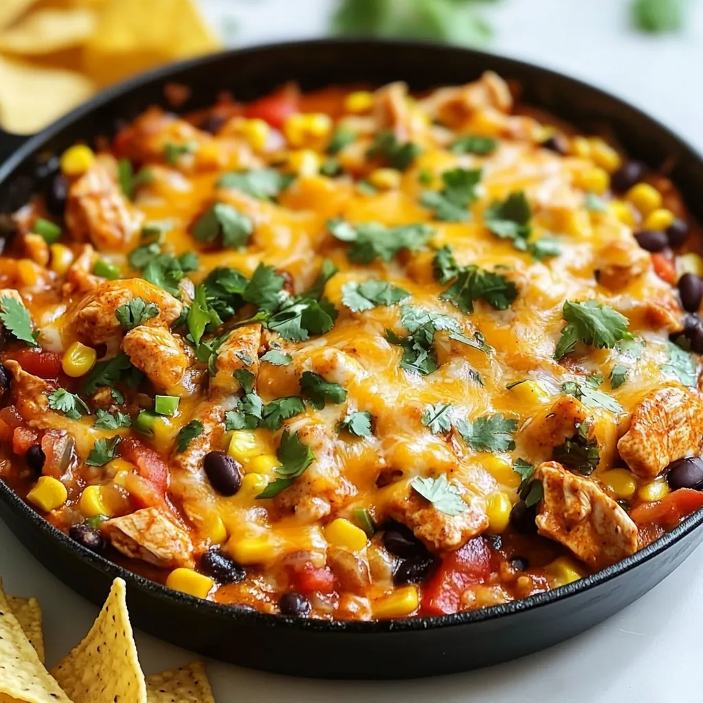 Chipotle Chicken Enchilada Skillet Flavorful Recipe