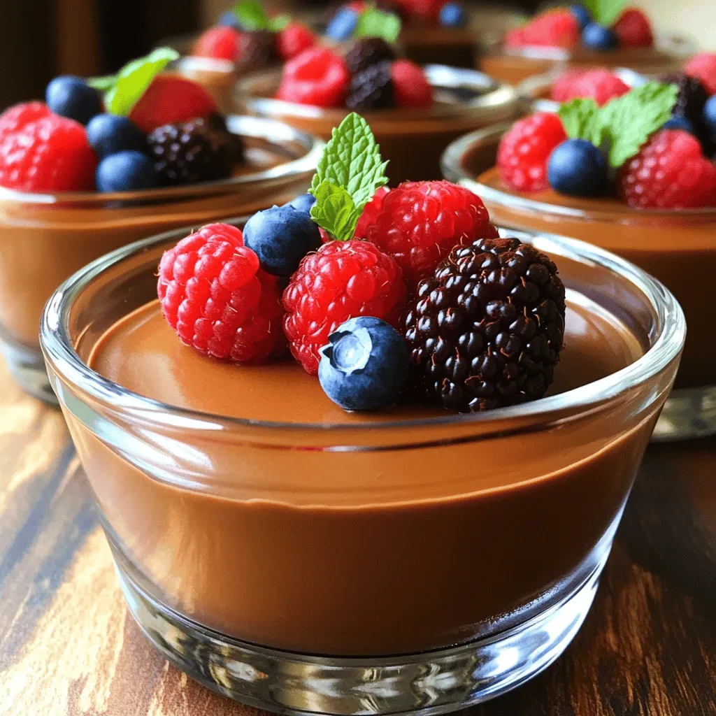 Vegan Chocolate Mousse Decadent and Simple Recipe