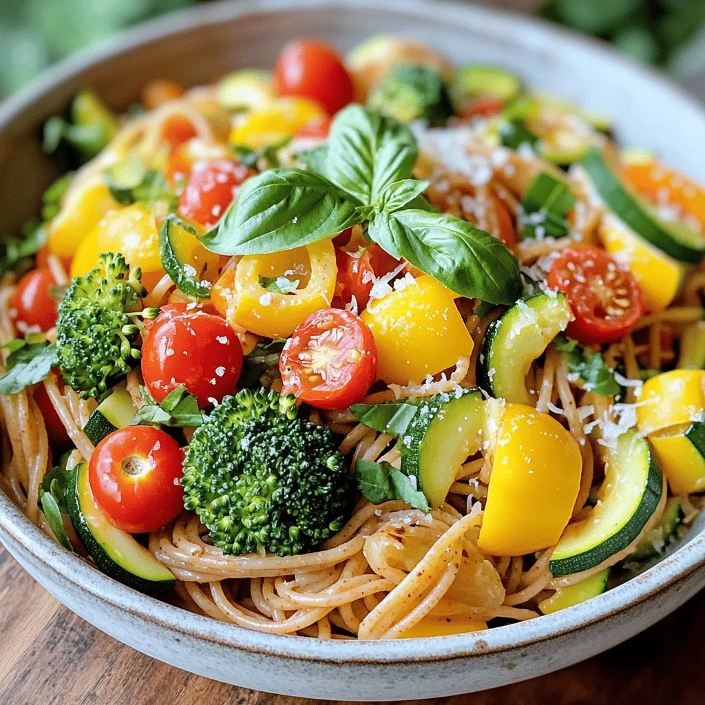 Simple Pasta Primavera Fresh and Flavorful Recipe