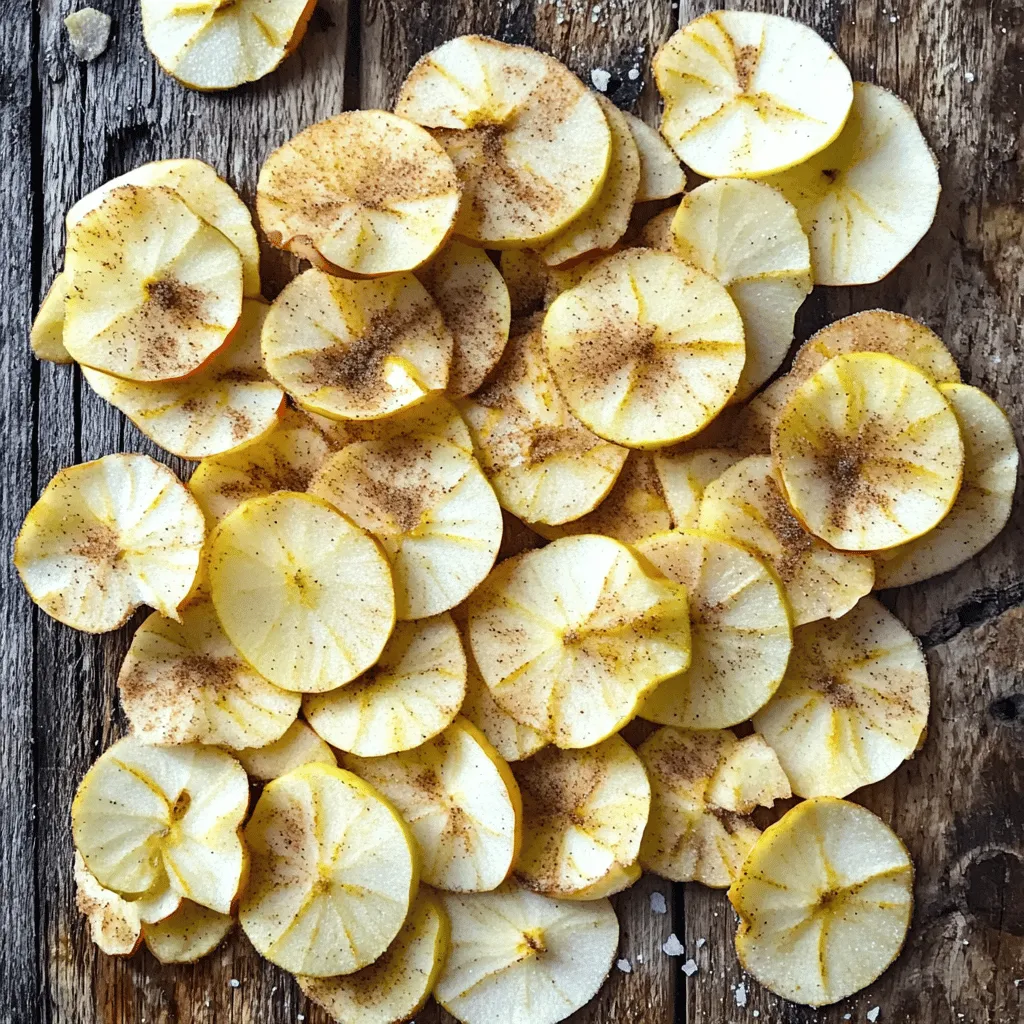 Baked Cinnamon Apple Chips Crunchy Snack Delight
