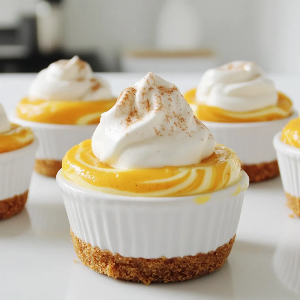 Pumpkin Spice Cheesecake Cups Easy and Delicious Treat