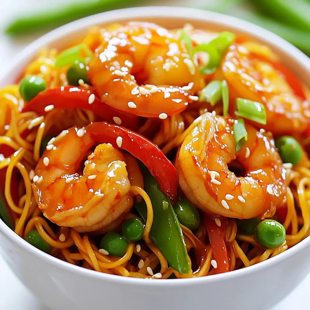 Spicy Shrimp Lo Mein Flavorful and Quick Meal Guide