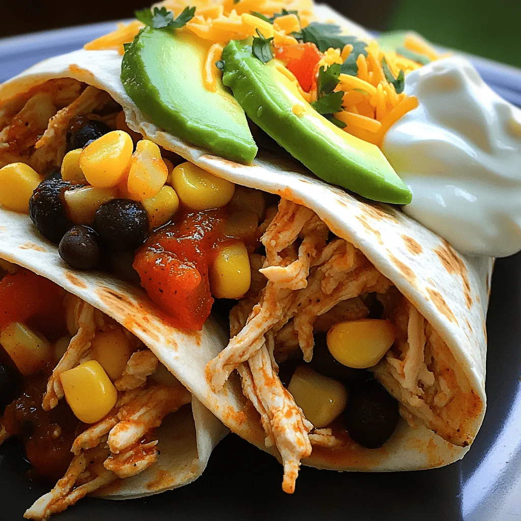 Spicy Chipotle Chicken Burritos Flavorful Meal Idea