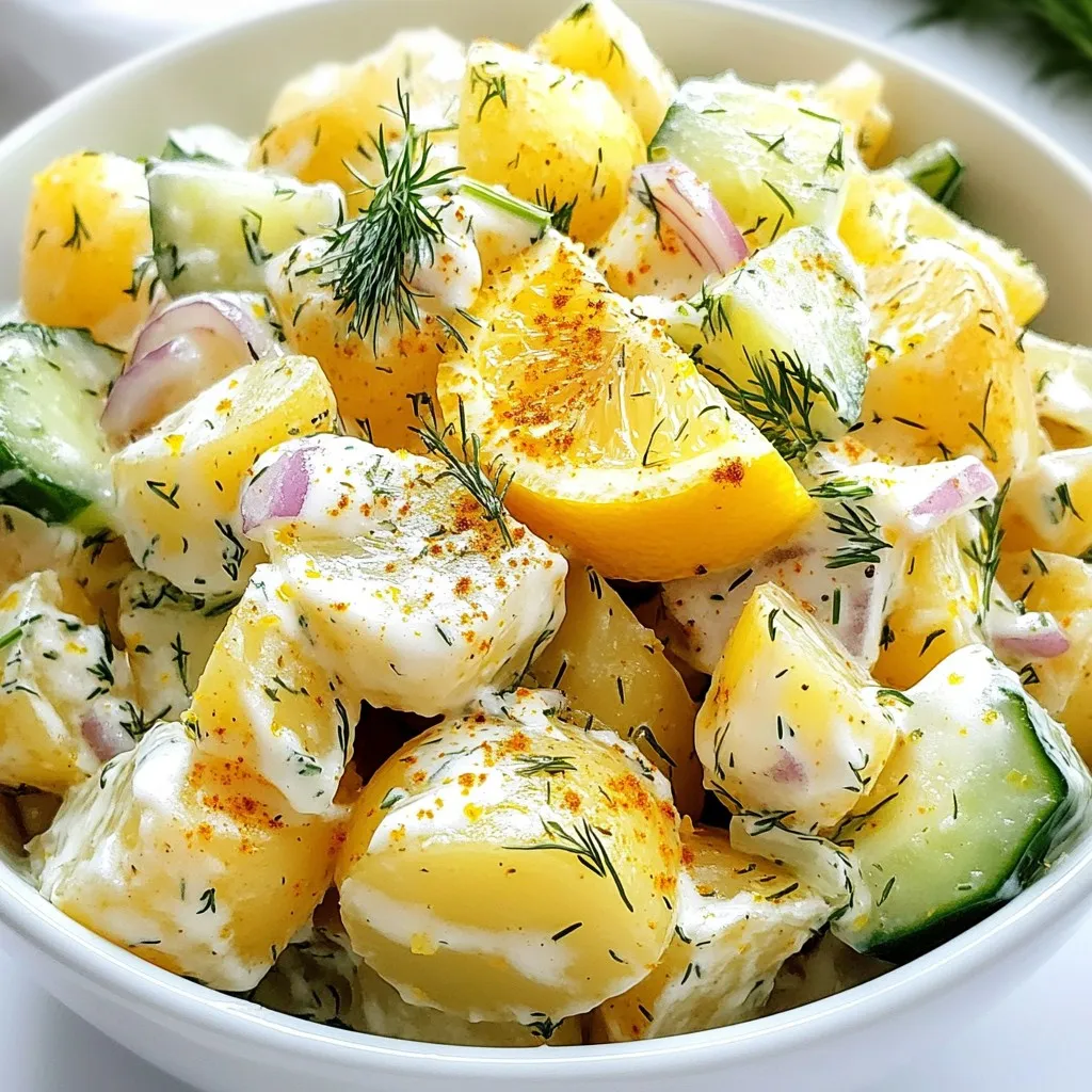 Lemon Dill Potato Salad Simple and Fresh Recipe
