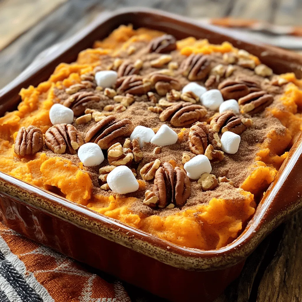 Sweet Potato Casserole Simple and Tasty Recipe