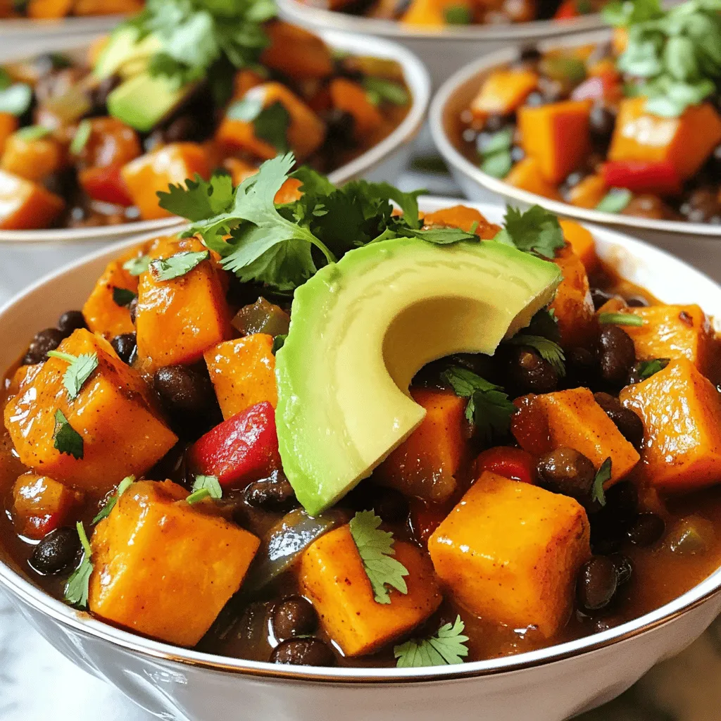 Powerful Sweet Potato and Black Bean Chili Recipe