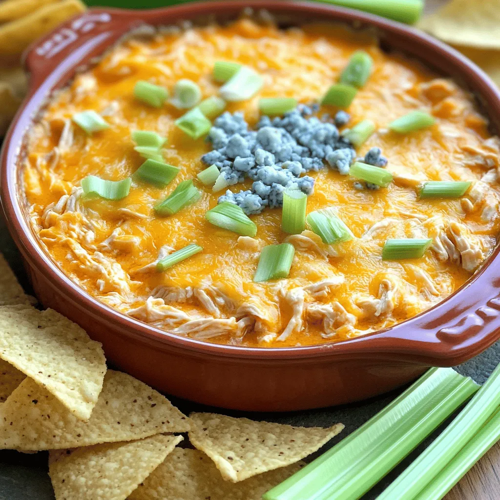 Buffalo Chicken Dip Creamy and Flavorful Delight