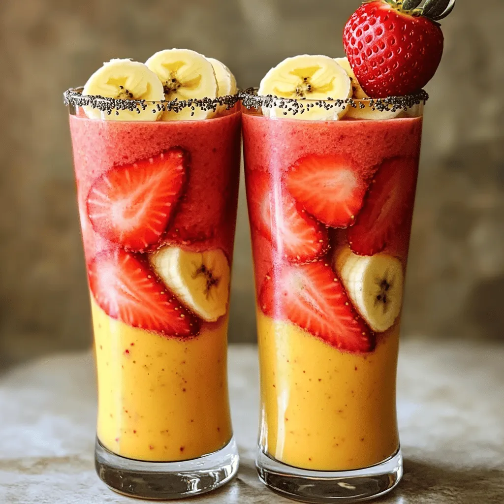 Easy Strawberry Banana Smoothie Quick and Tasty Drink
