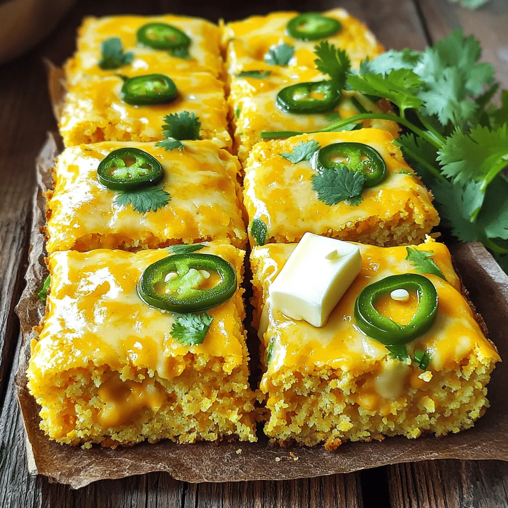 Jalapeno Cheddar Cornbread Flavorful and Simple Recipe