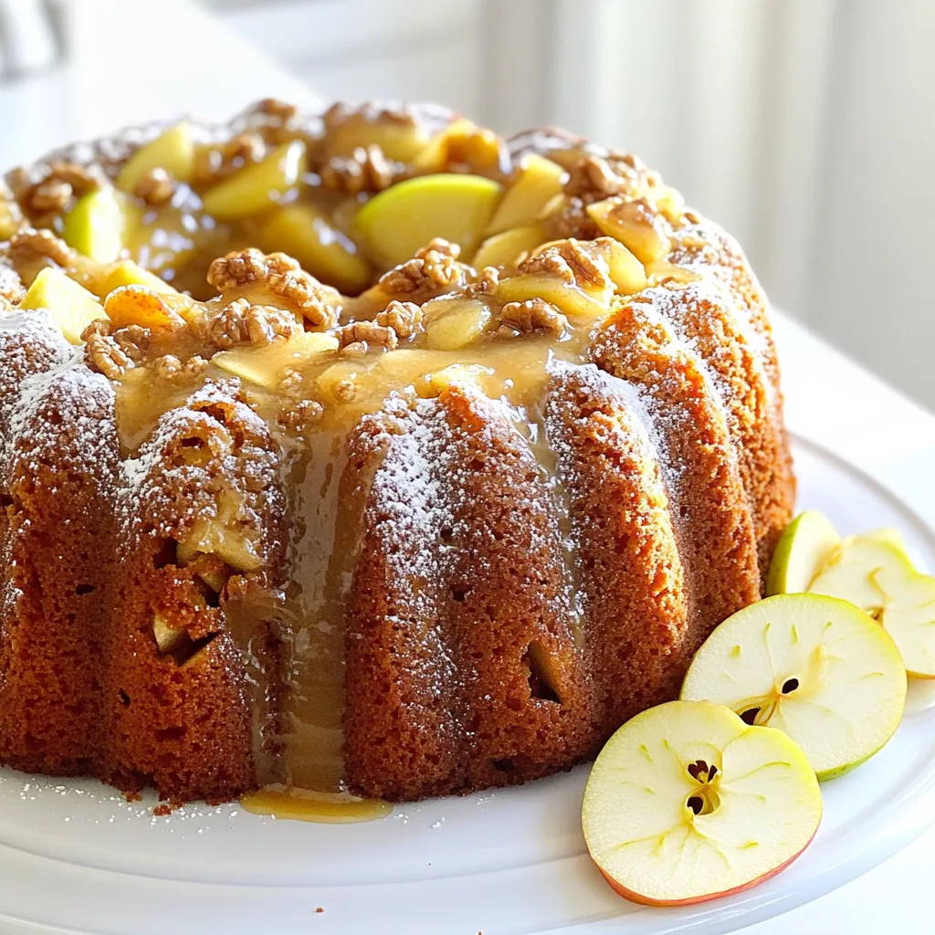 Apple Cider Pound Cake Perfect for Autumn Gatherings