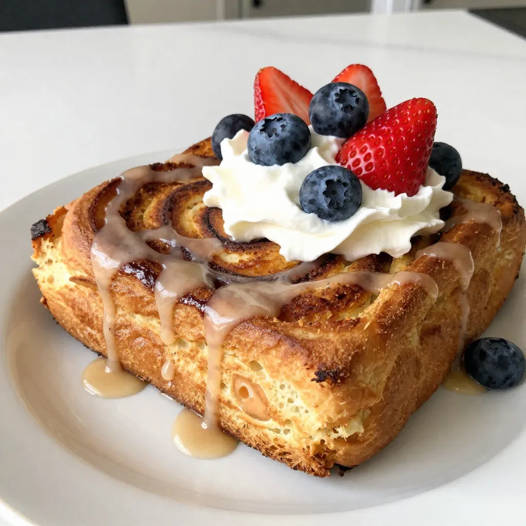 Cinnamon Roll French Toast Bake Easy and Tasty Recipe