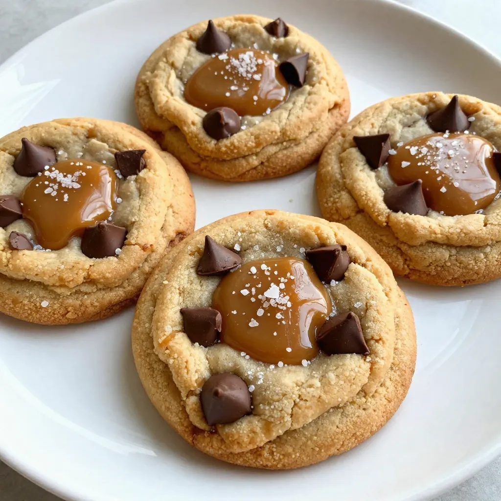 Caramel Chocolate Chip Cookies Irresistible Treats