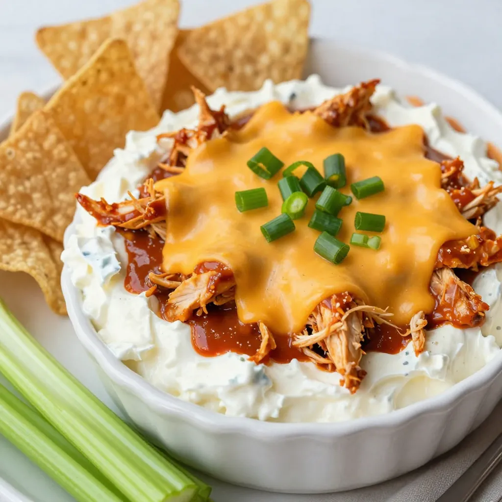 Buffalo Chicken Dip Creamy and Cheesy Delight