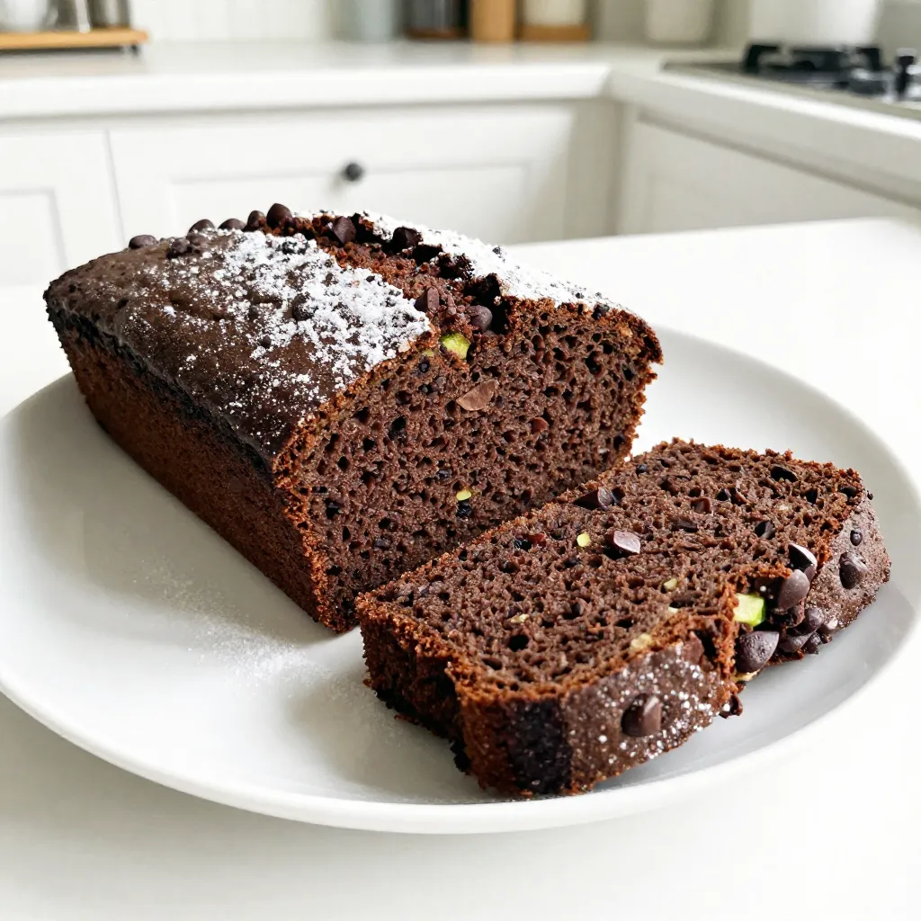Double Chocolate Zucchini Bread Moist and Easy Recipe
