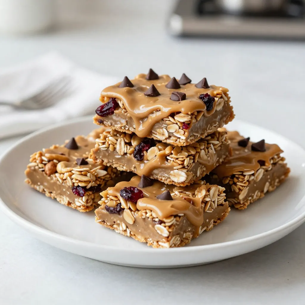Peanut Butter Granola Bars Healthy and Tasty Recipe