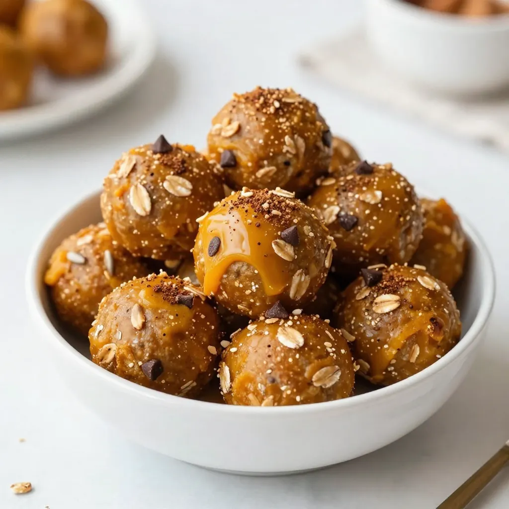 Pumpkin Spice Energy Bites Tasty and Healthy Snack