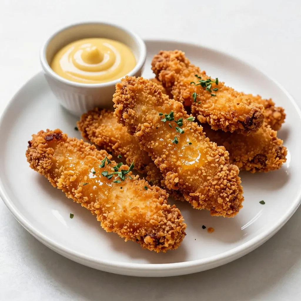 Crispy Parmesan Chicken Tenders Flavorful Dinner Dish