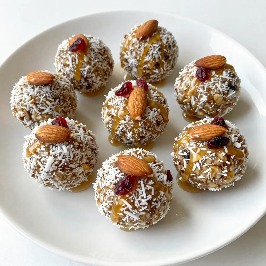 Nutritious Almond Cranberry Energy Balls Recipe