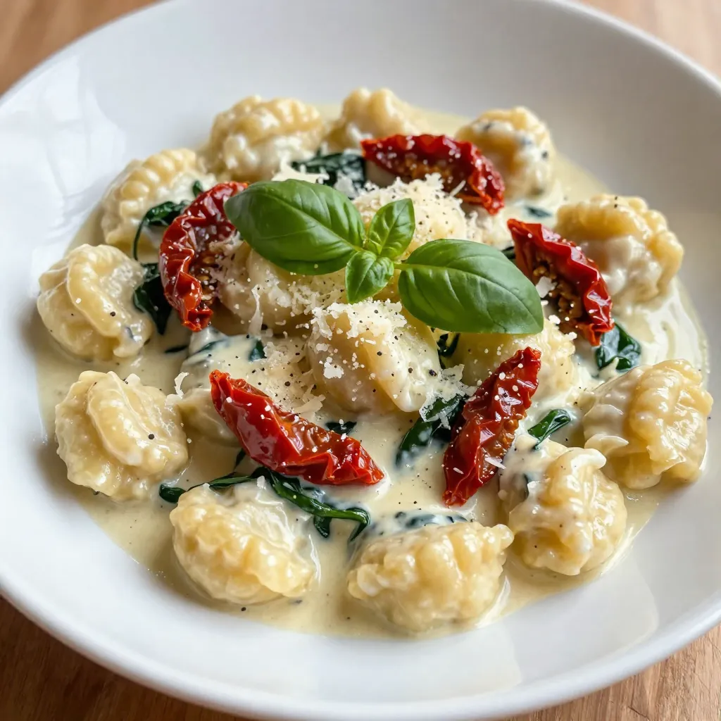 Creamy Sun-Dried Tomato Gnocchi Rich and Simple Meal