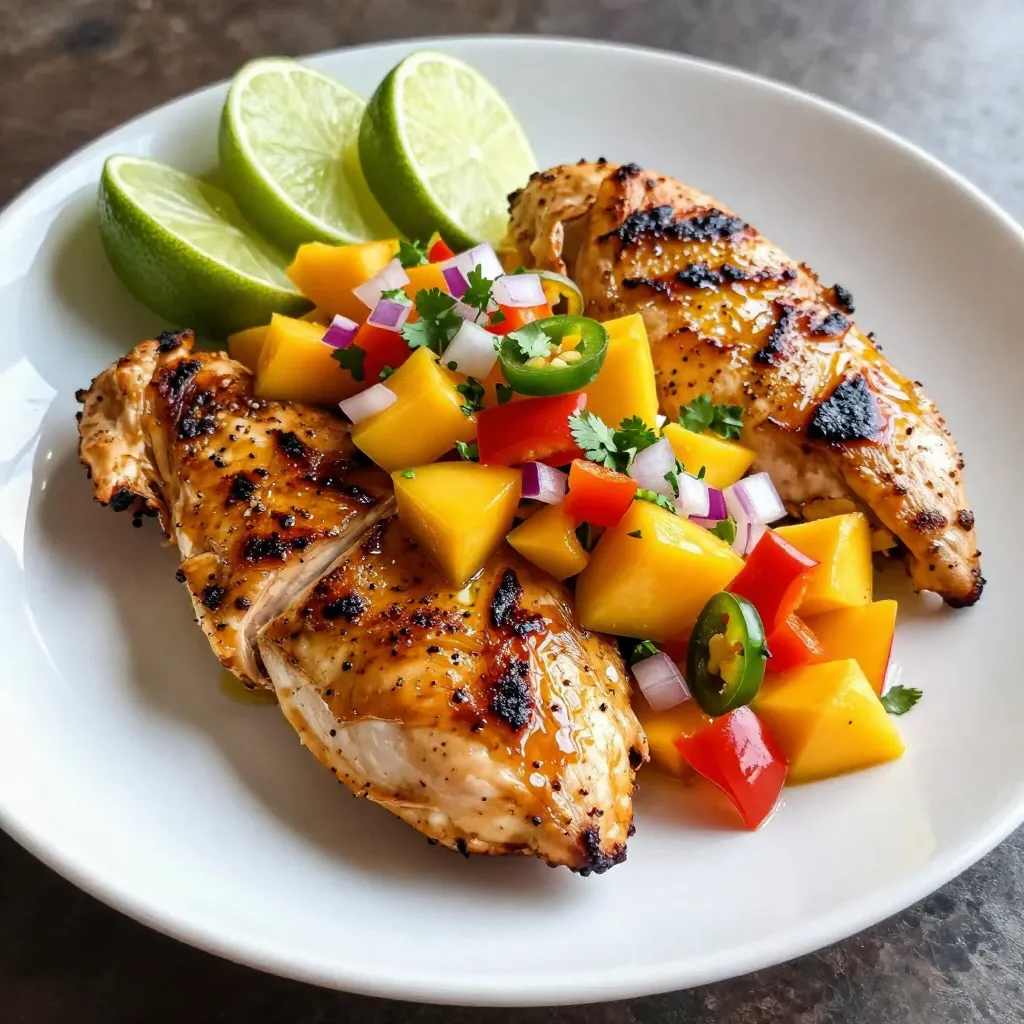 Spicy Mango Salsa Chicken Simple and Tasty Delight