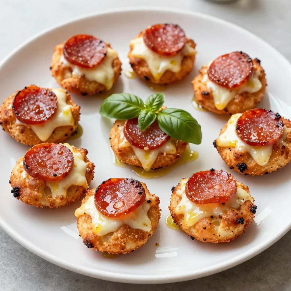 Pepperoni Pizza Bites Savory Snack Recipe