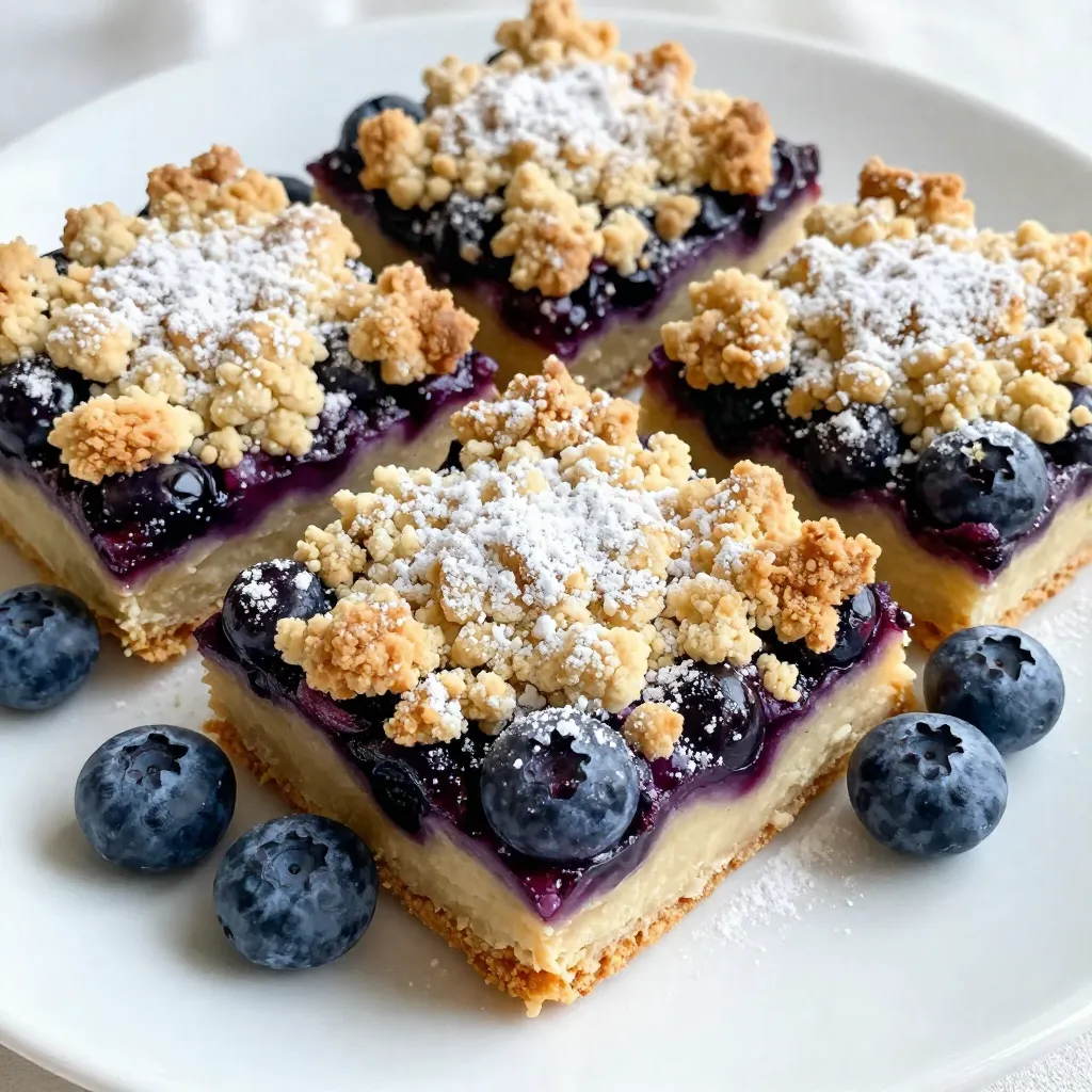 Blueberry Crumble Bars Delightful and Easy Recipe