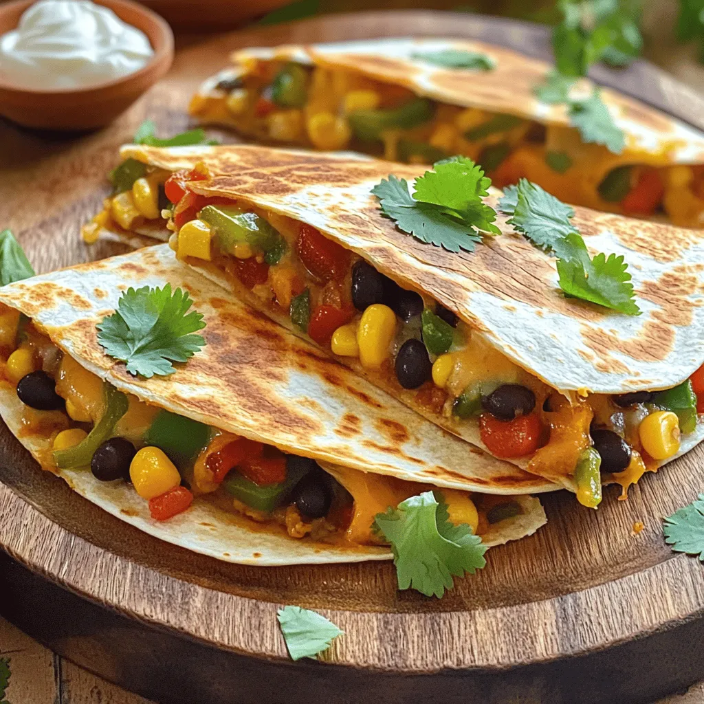 Loaded Veggie Quesadillas Flavorful and Simple Meal