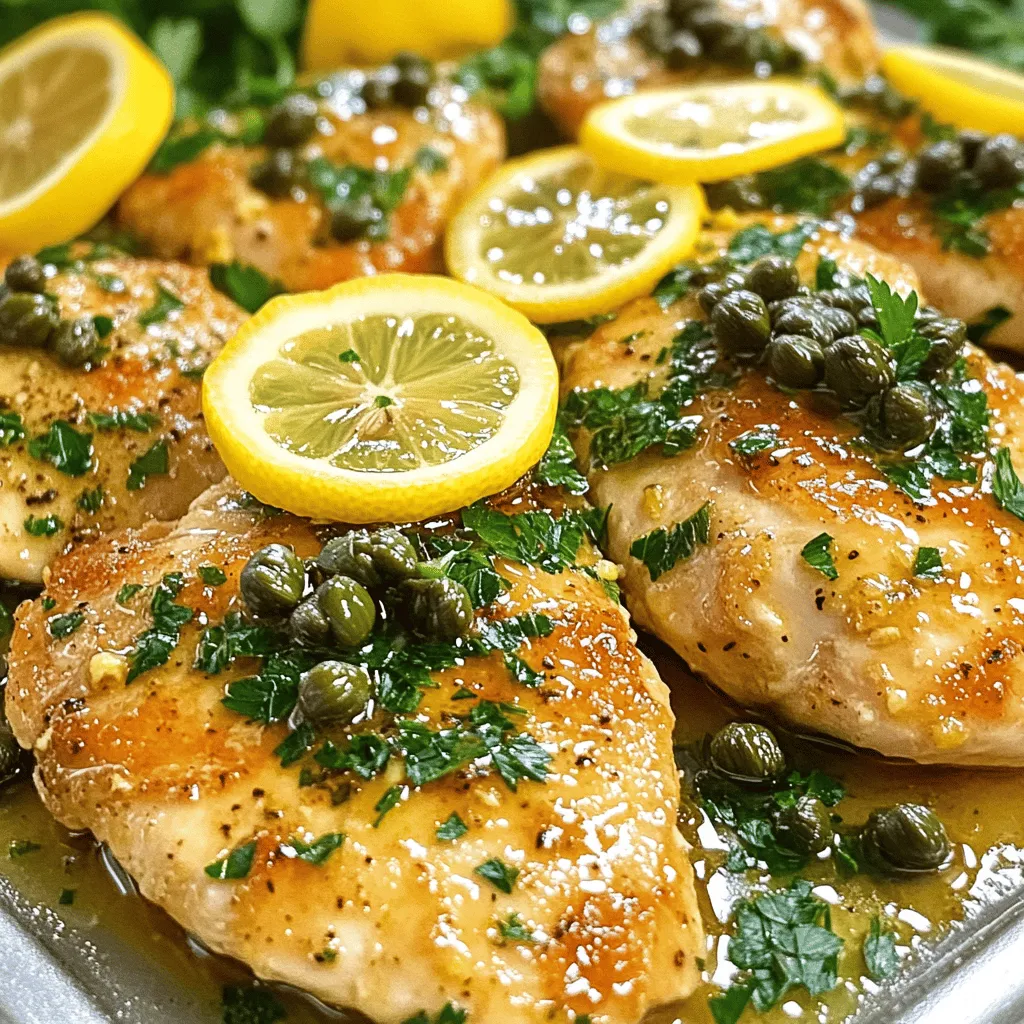 Simple Chicken Piccata Quick and Tasty Weeknight Meal