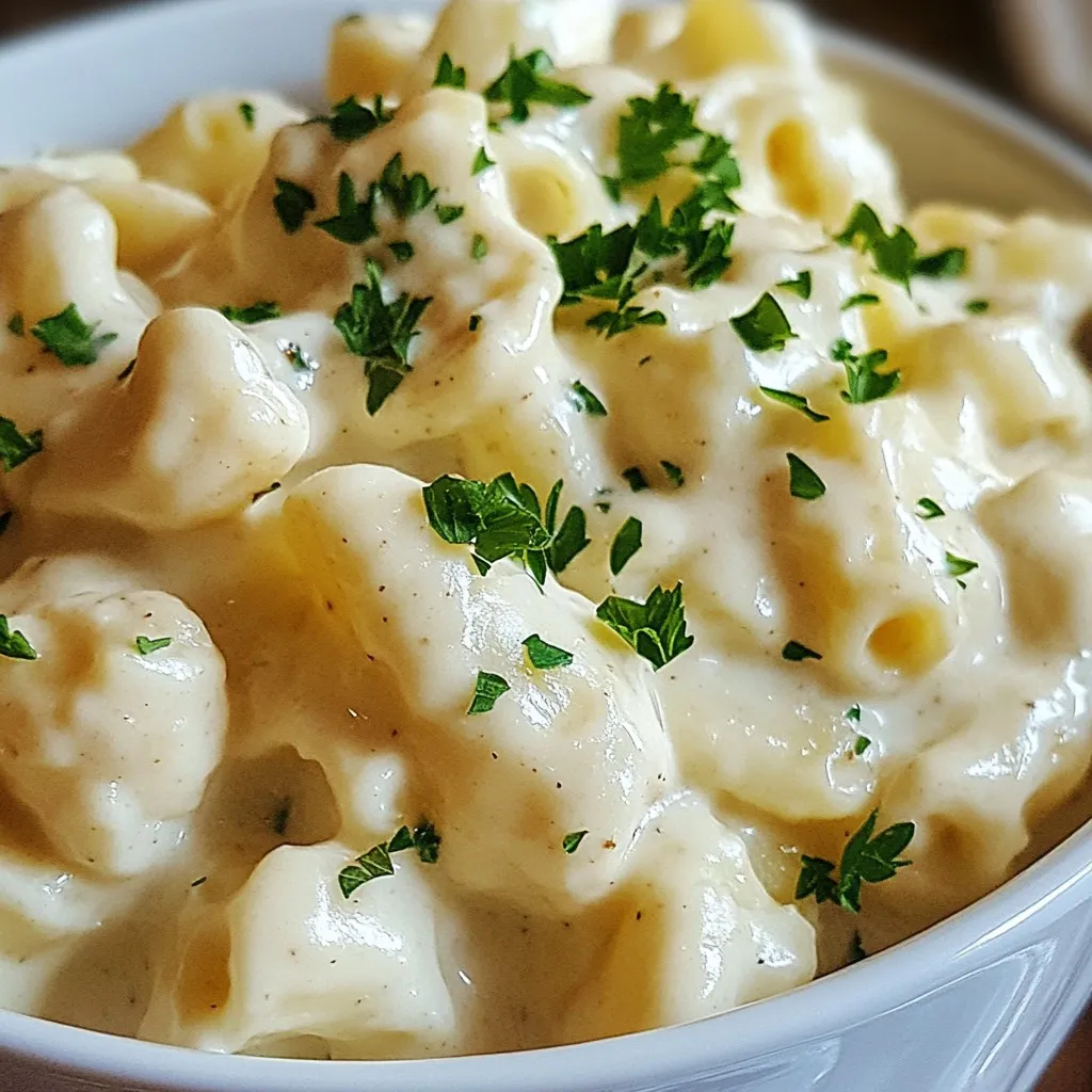 Creamy Cauliflower Alfredo Simple and Tasty Recipe