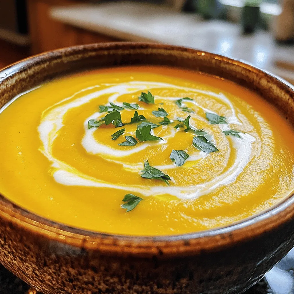 Roasted Butternut Squash Soup Flavorful and Creamy