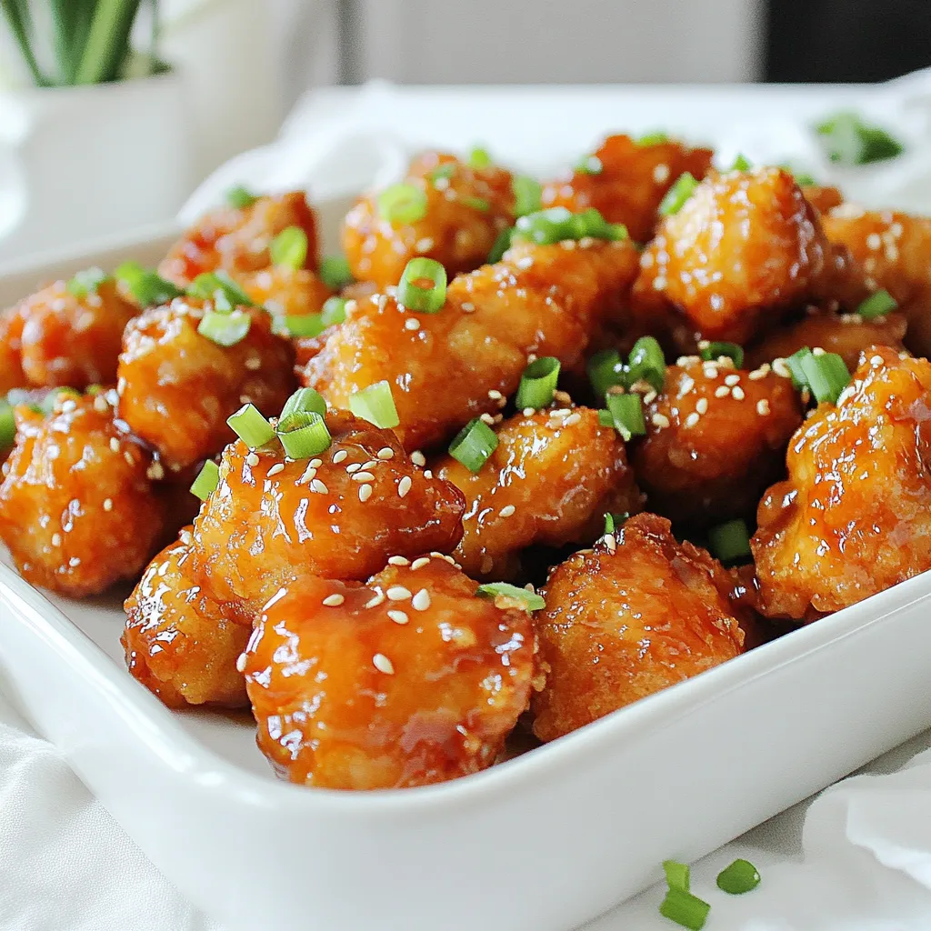 Honey Garlic Chicken Bites Air Fryer Delightful Meal