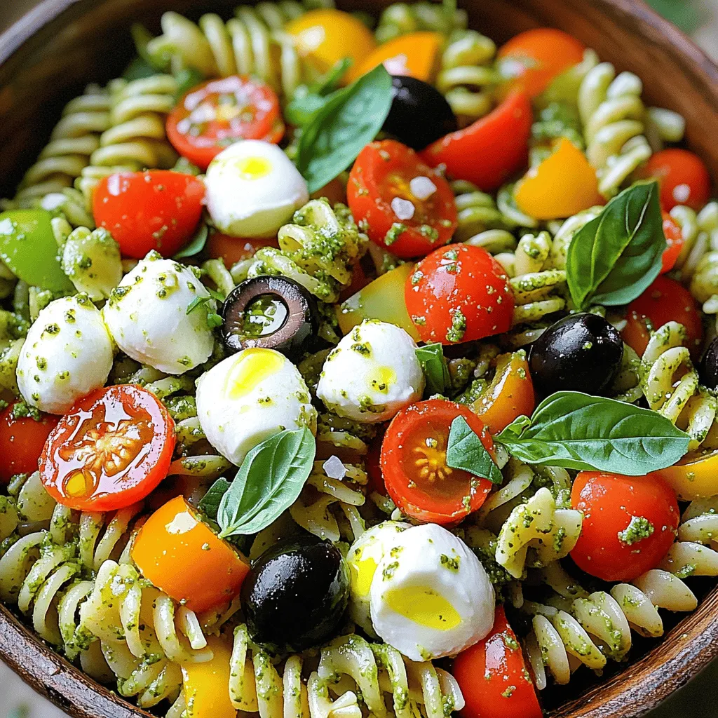 Pesto Pasta Salad Flavorful and Easy Summer Dish