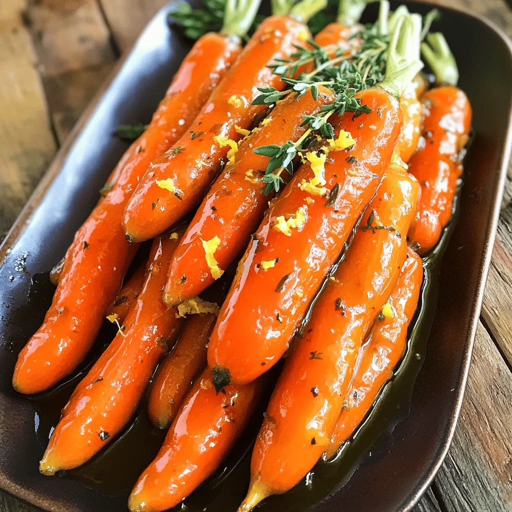 Maple Dijon Glazed Carrots Flavorful Oven Roasted Treat
