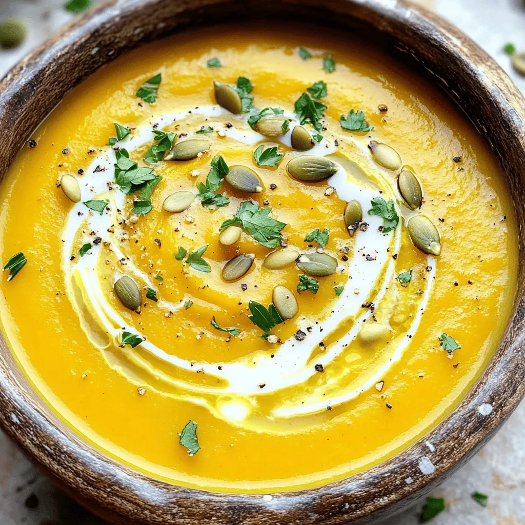 Roasted Butternut Squash Soup Flavorful and Cozy Dish