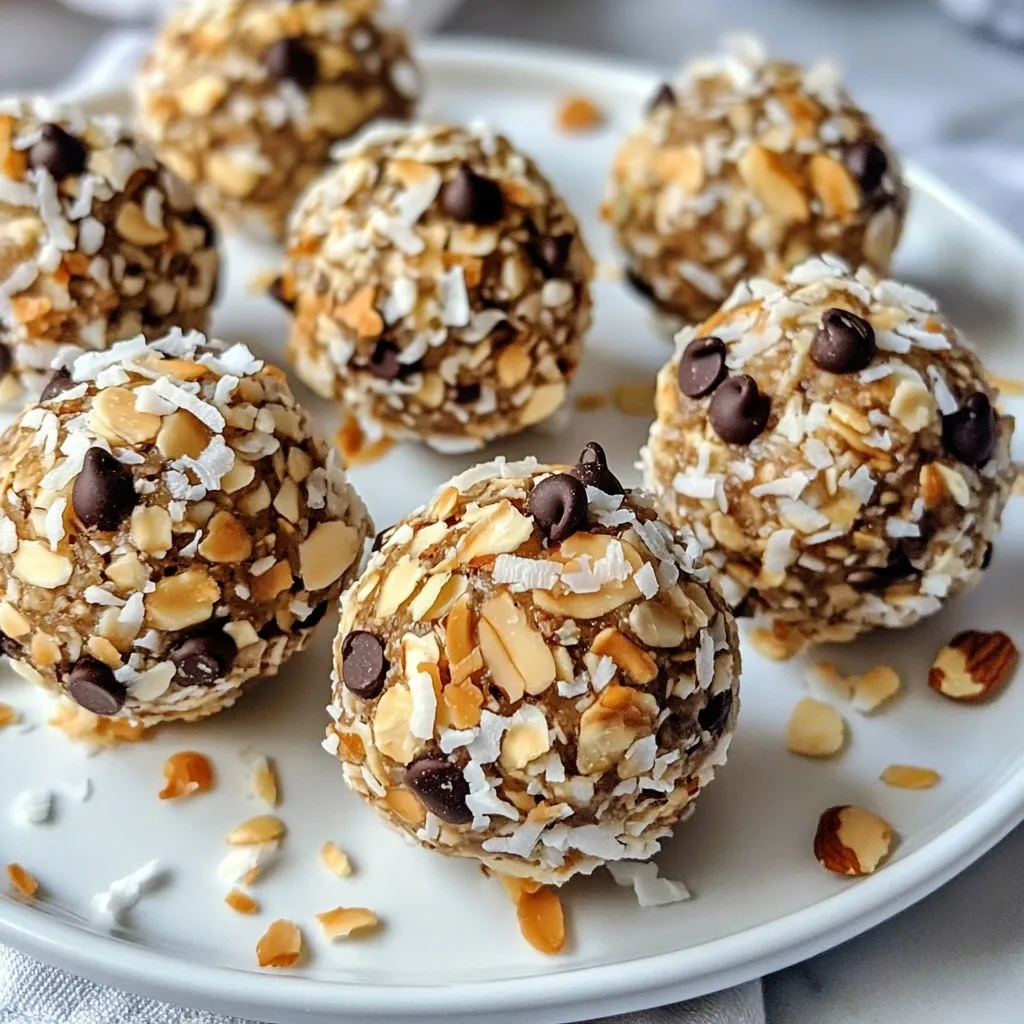 Almond Joy Energy Balls Tasty and Easy Snack Recipe
