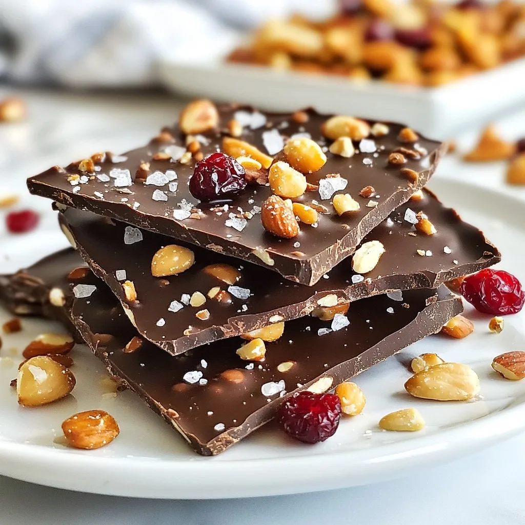 Dark Chocolate Sea Salt Bark Irresistible Sweet Treat