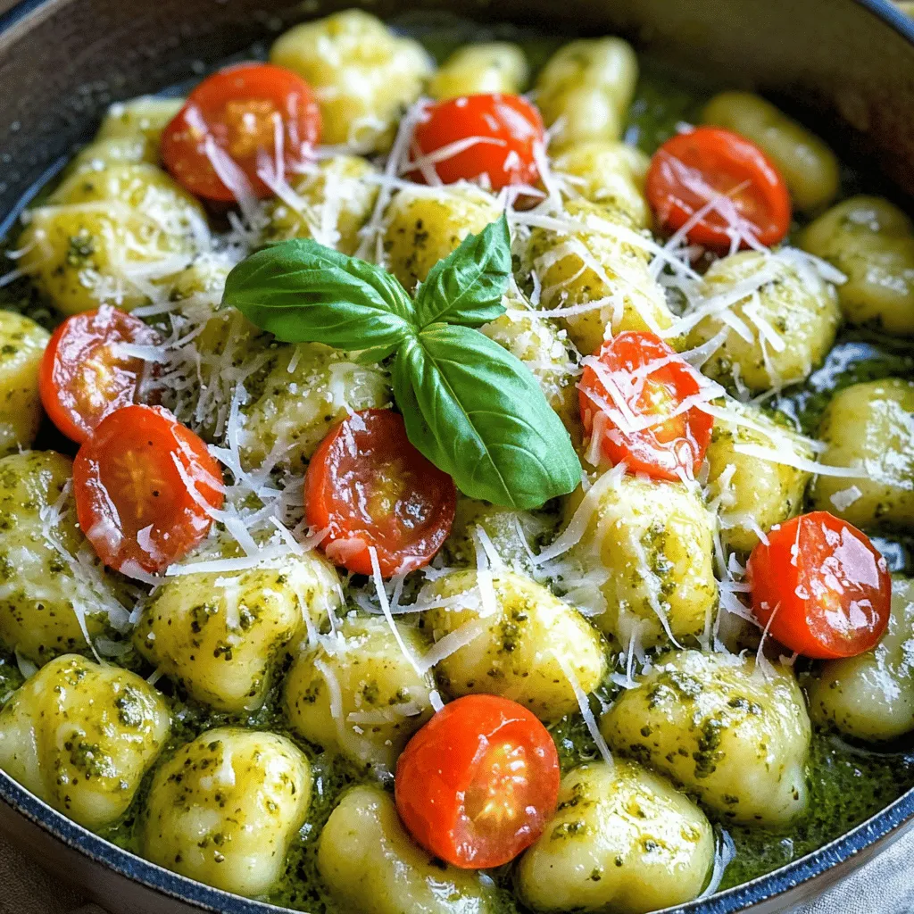 Creamy Pesto Gnocchi Flavorful Easy Dinner Dish