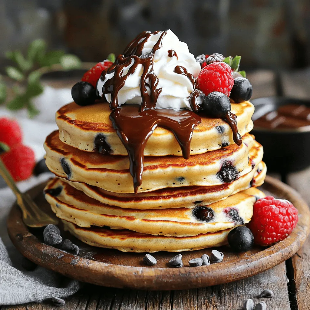 Chocolate Chip Pancakes Fluffy and Tasty Recipe