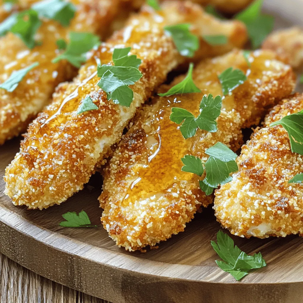 Honey Mustard Chicken Tenders Crispy and Flavorful Meal