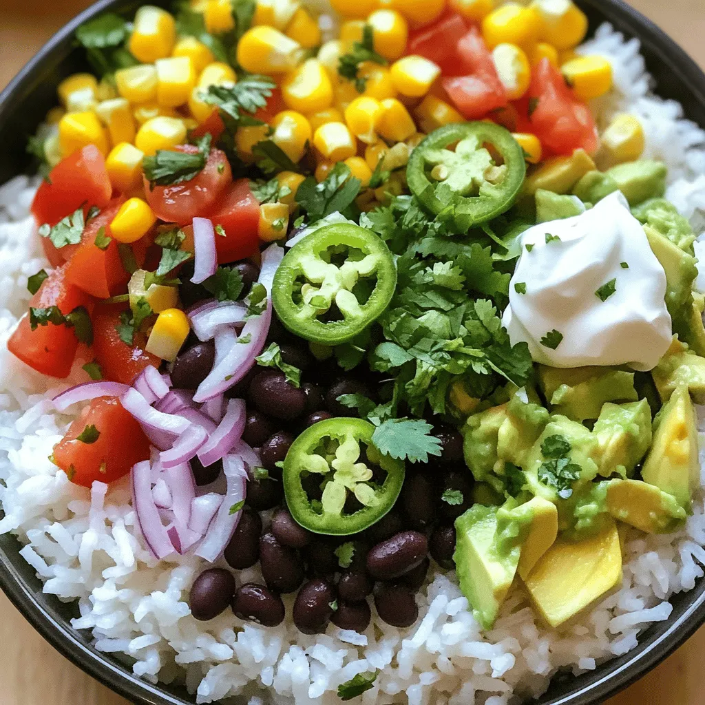 Cilantro Lime Rice Bowls Fresh and Flavorful Meal