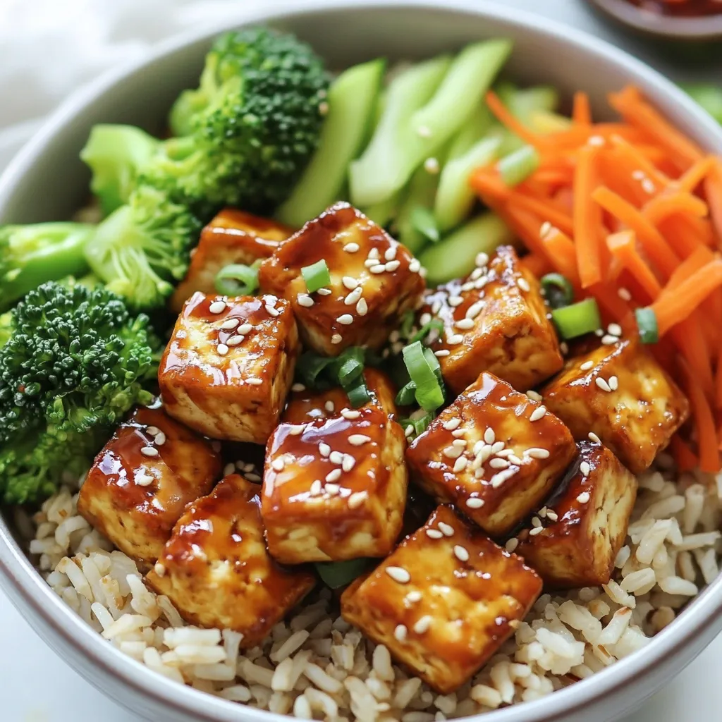 Air Fryer Teriyaki Tofu Bowls Easy and Flavorful Meal