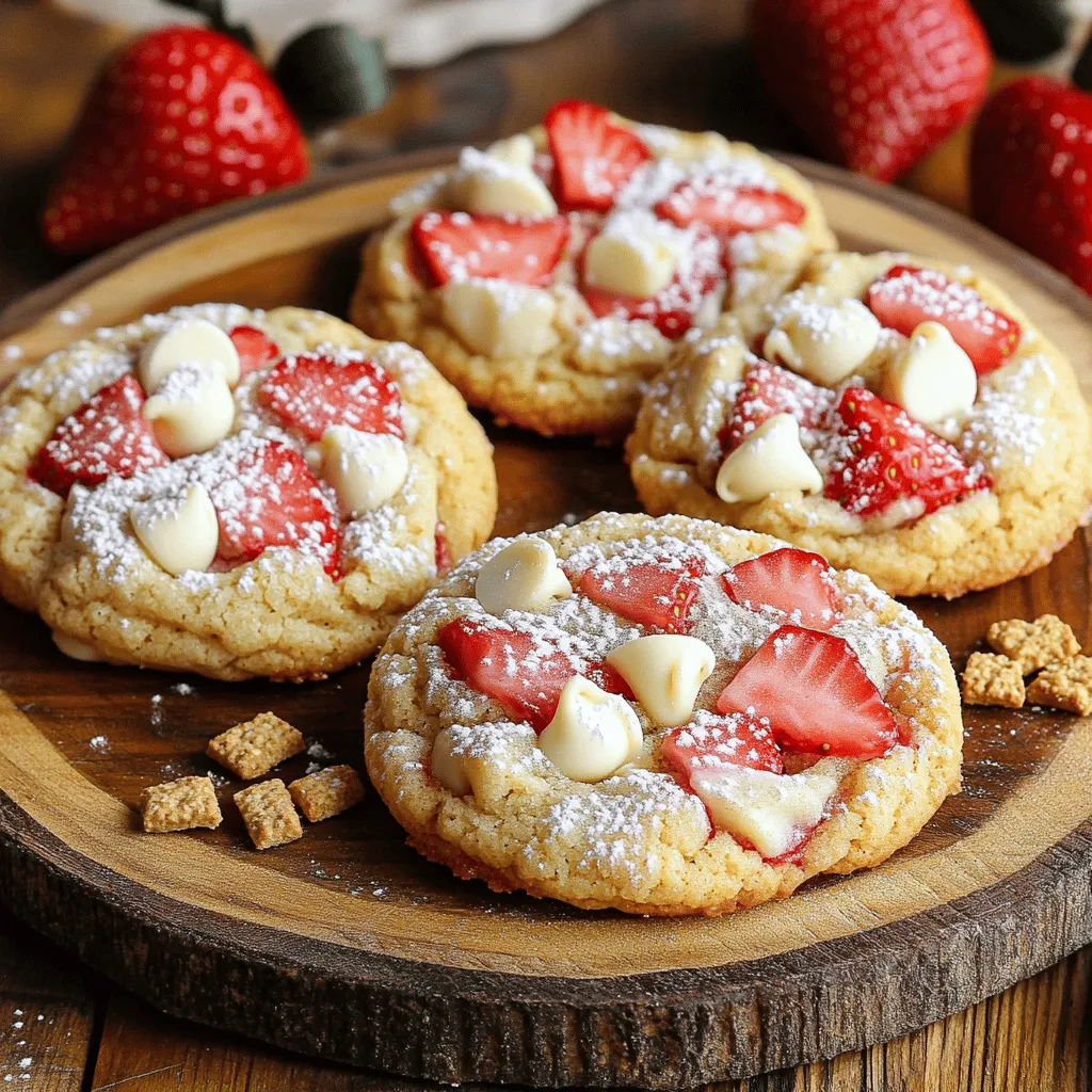 Viral Strawberry Cheesecake Cookies Delightful Treat