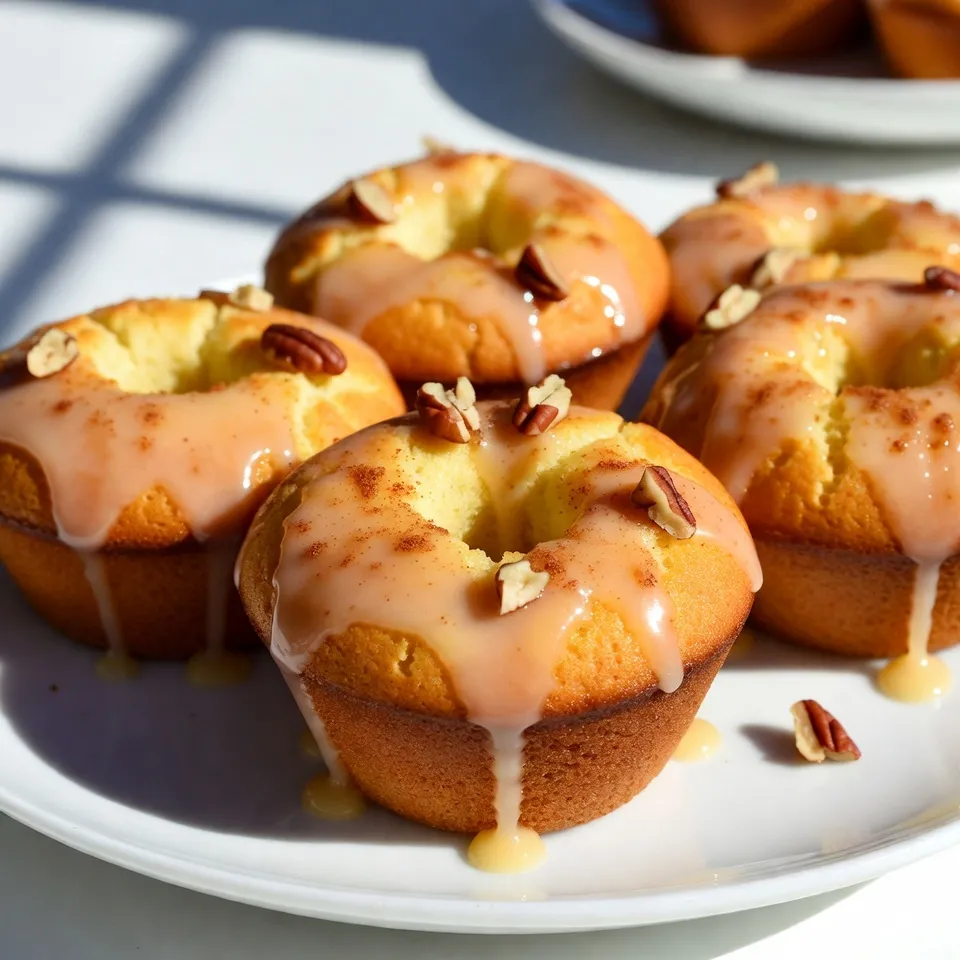 Maple Glazed Donut Muffins Tasty Morning Treat