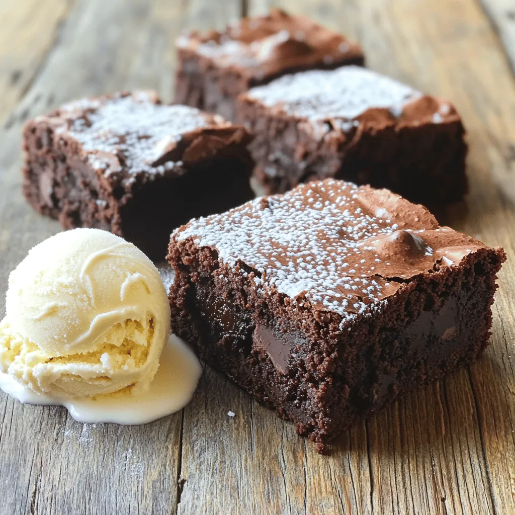 Classic Chocolate Brownies Decadent and Irresistible Treat