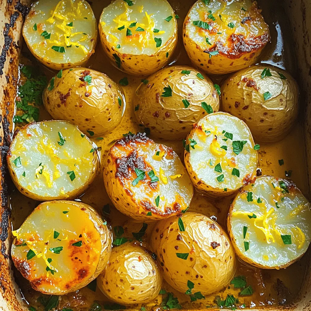 Greek Lemon Potatoes Flavorful and Easy Recipe Guide