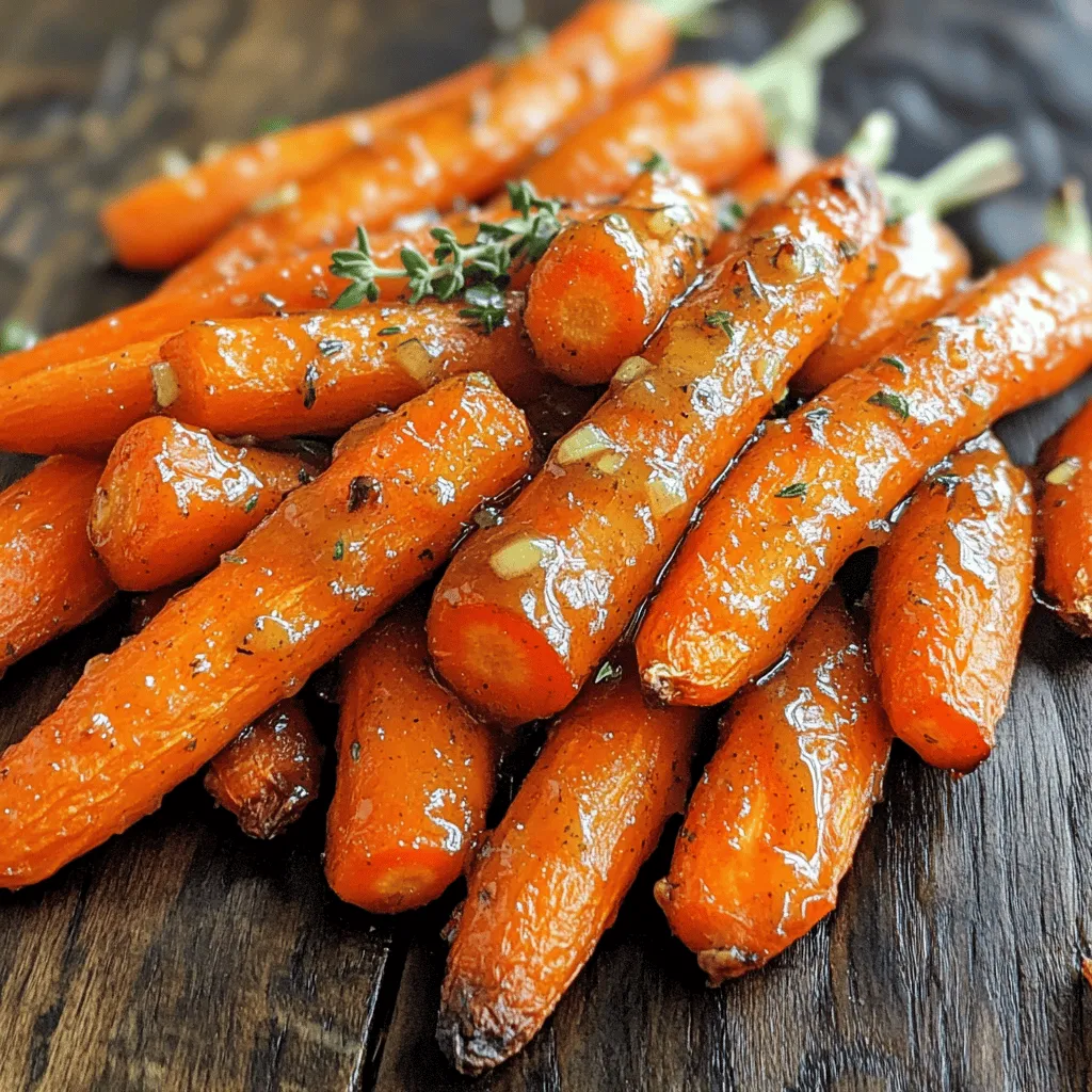 Honey Garlic Roasted Carrots Flavorful Delight Recipe